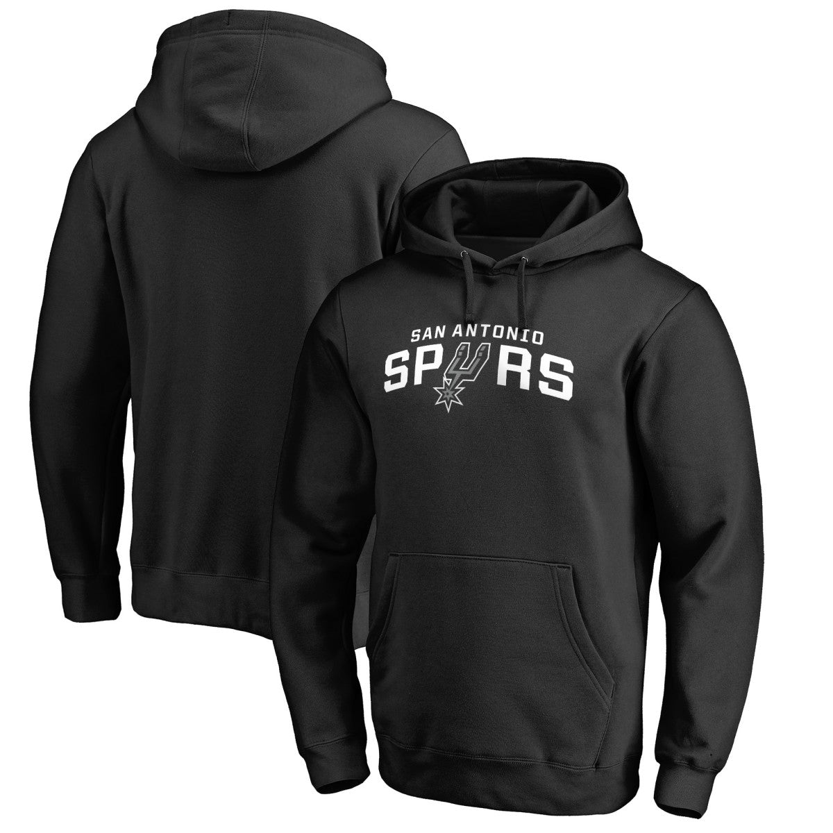 San Antonio Spurs Alternate Logo Pullover Hoodie Black