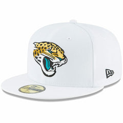 Jacksonville Jaguars New Era Omaha 59FIFTY Fitted Hat - White Hats