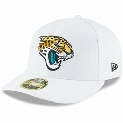 Jacksonville Jaguars New Era Omaha Low Profile 59FIFTY Fitted Hat - White Hats