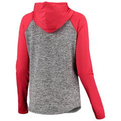 Tampa Bay Buccaneers G-III 4Her by Carl Banks Women's Championship Ring Pullover Hoodie - Heathered Gray/Red Hoodies