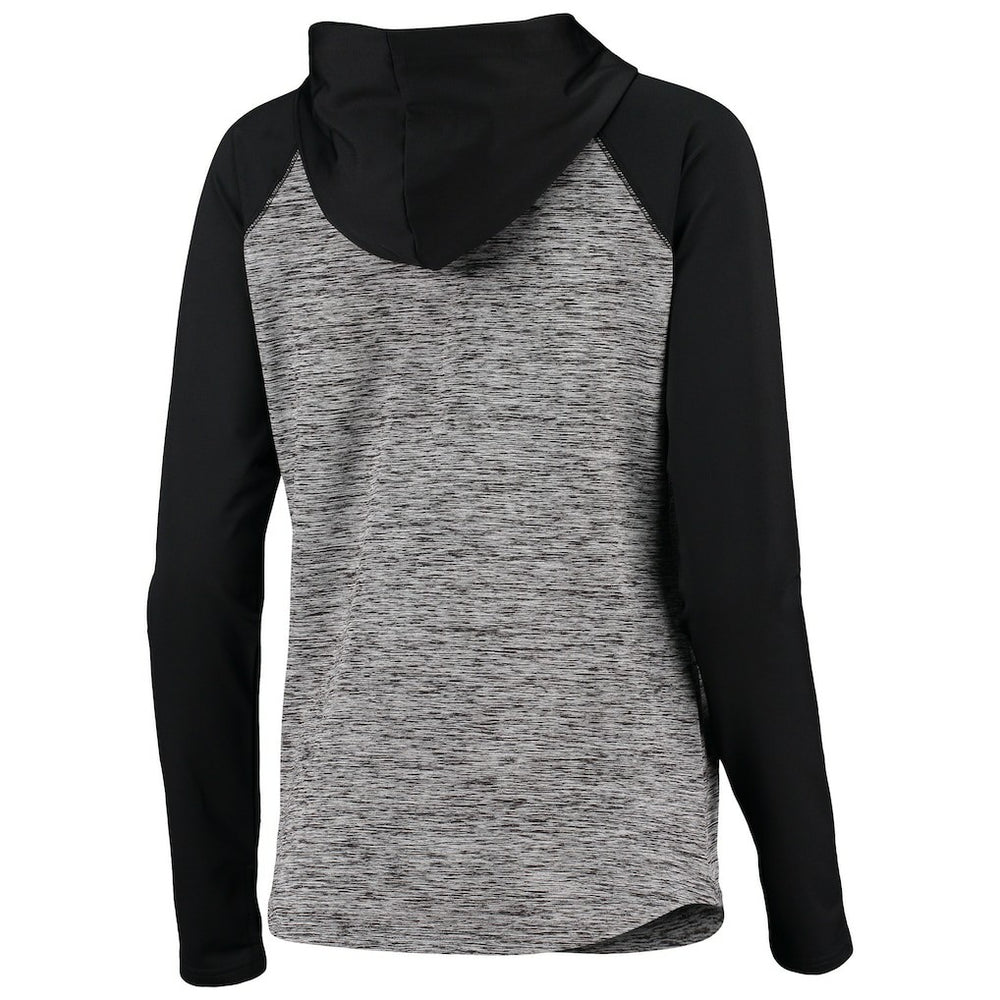 Carolina Panthers G-III 4Her by Carl Banks Women's Championship Ring Pullover Hoodie - Heathered Gray/Black Hoodies