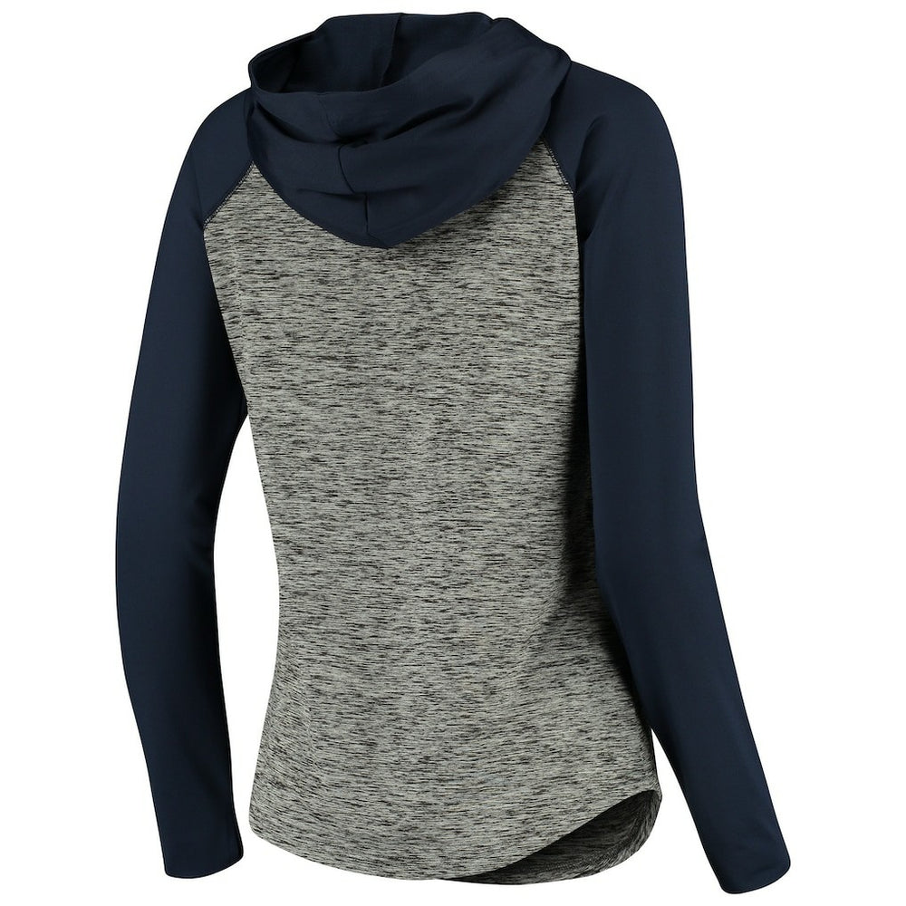 Seattle Seahawks G-III 4Her by Carl Banks Women's Championship Ring Pullover Hoodie - Heathered Gray/College Navy Hoodies