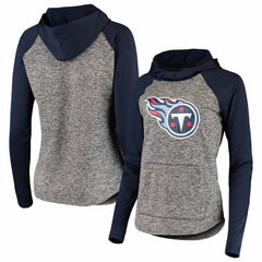 Tennessee Titans G-III 4Her by Carl Banks Women's Championship Ring Pullover Hoodie - Heathered Gray/Navy Hoodies