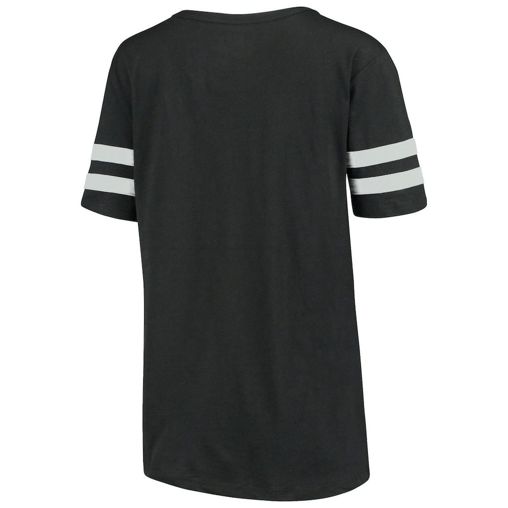 Arizona Cardinals Touch Women's Triple Play V-Neck T-Shirt - Black T-shirts