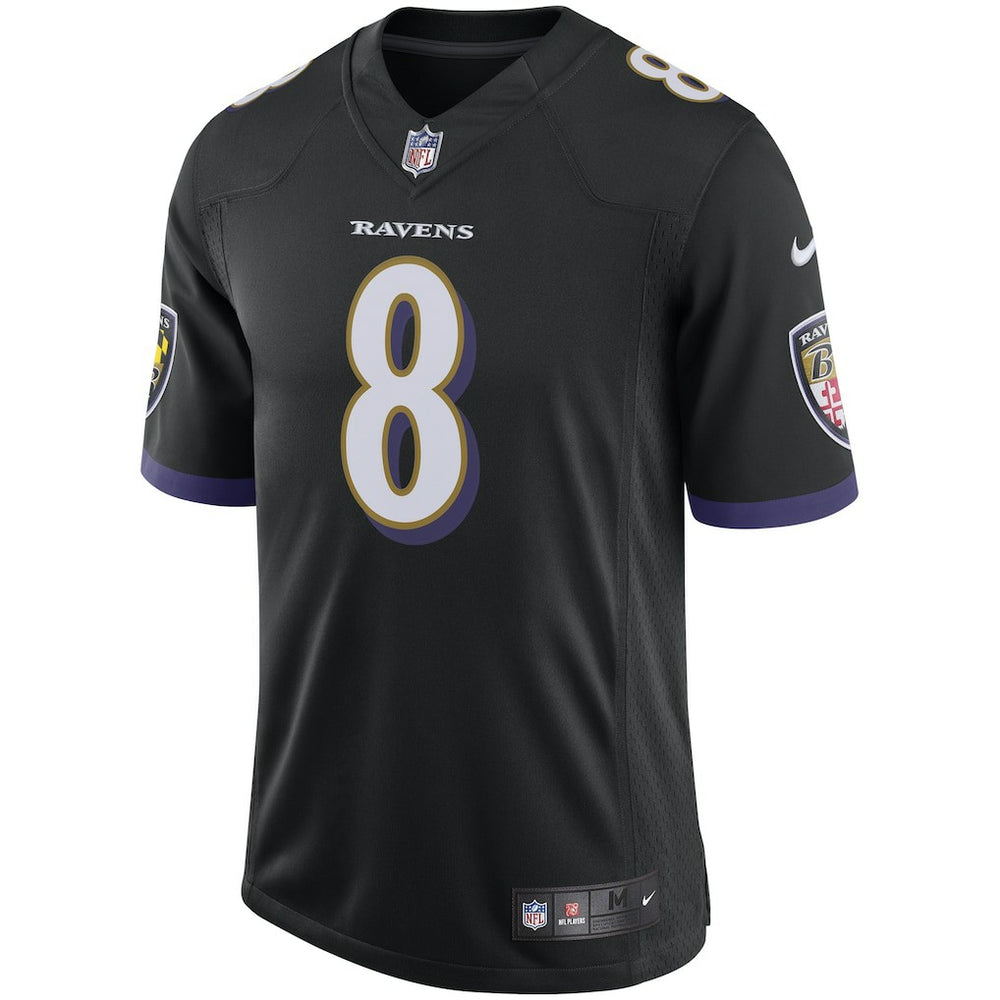 Lamar Jackson Baltimore Ravens Speed Machine Limited Jersey - Black Jerseys