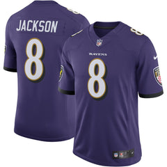 Lamar Jackson Baltimore Ravens Speed Machine Limited Jersey - Purple Jerseys