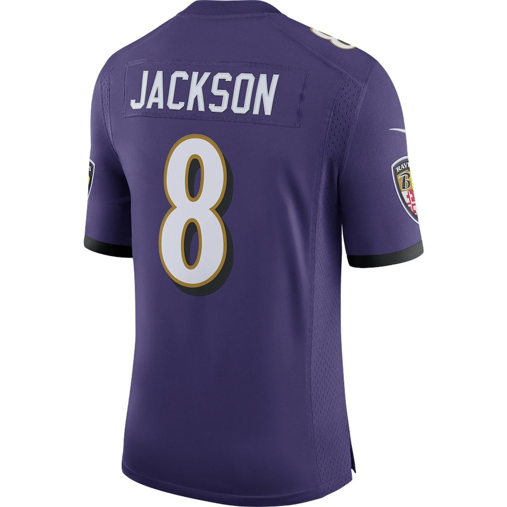 Lamar Jackson Baltimore Ravens Speed Machine Limited Jersey - Purple Jerseys