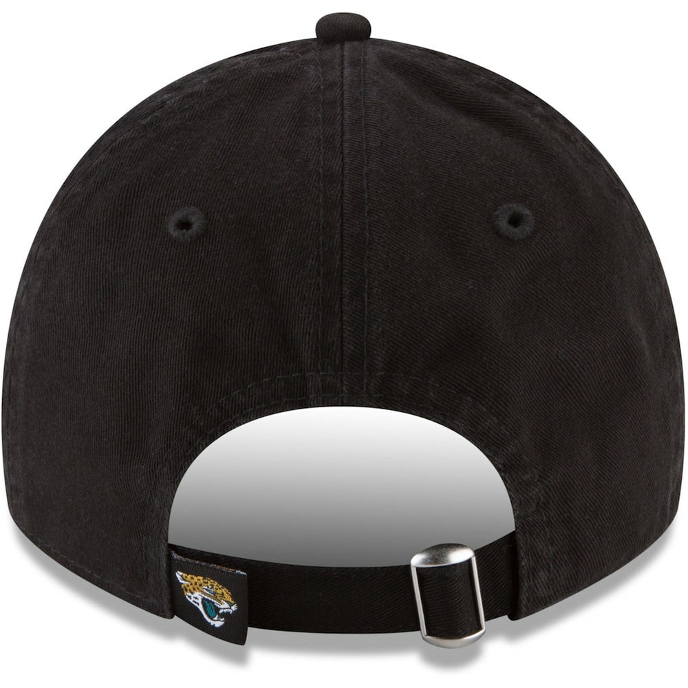 Jacksonville Jaguars New Era Women's Core Classic Primary 9TWENTY Adjustable Hat - Black Hats