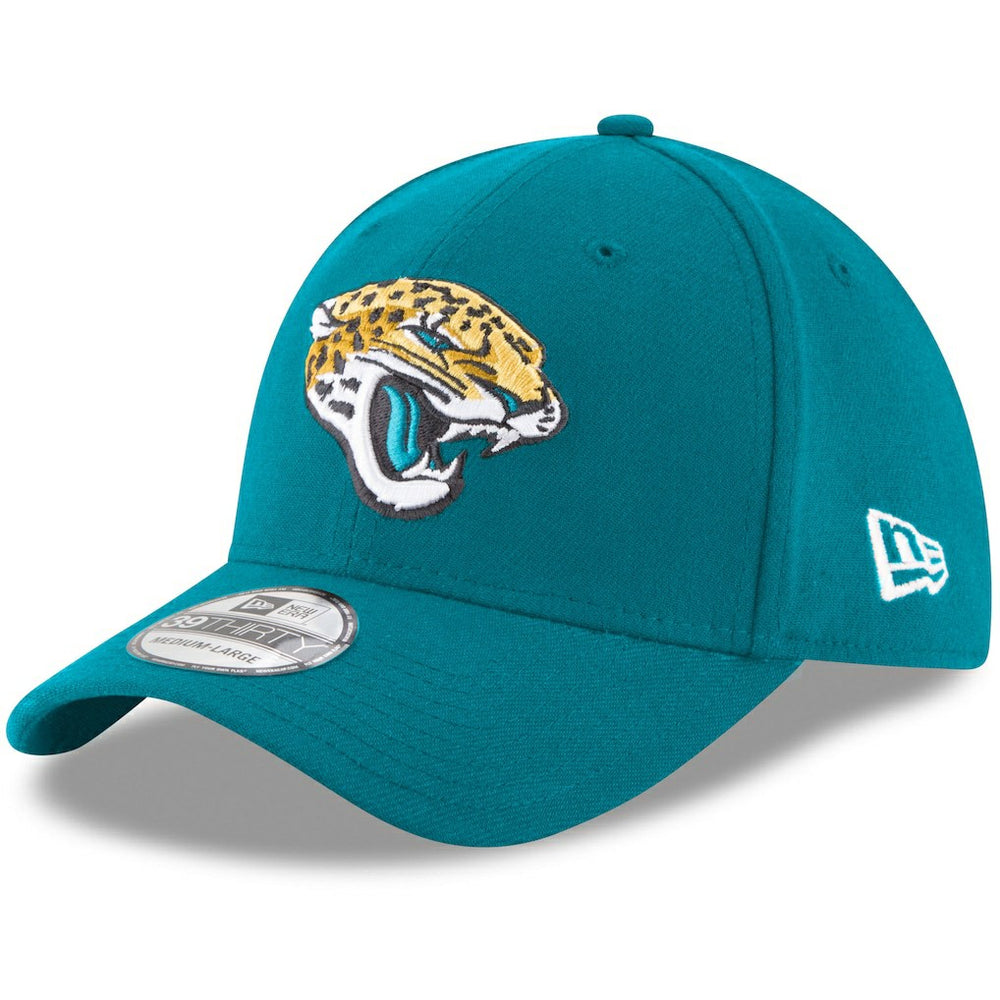 Jacksonville Jaguars New Era 39THIRTY Flex Team Classic Hat - Teal Hats