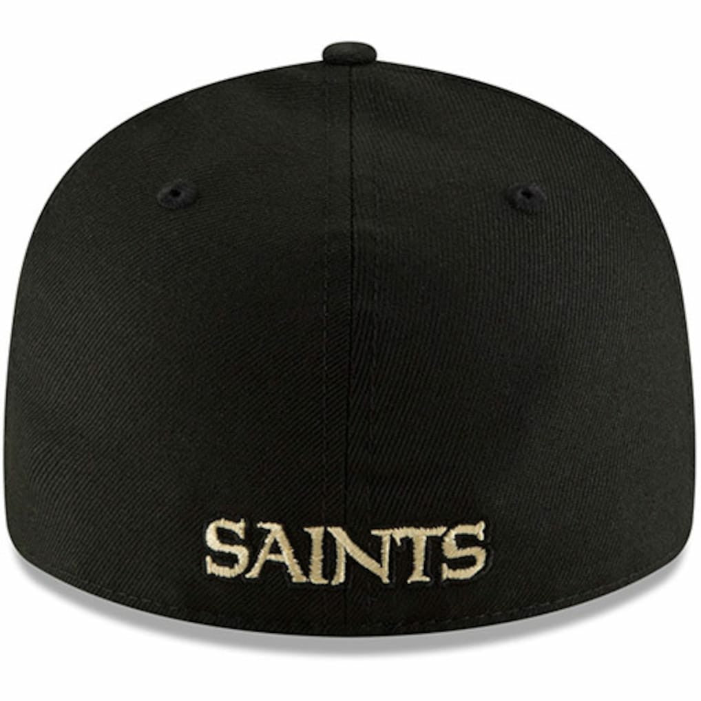 New Orleans Saints New Era Alternate Logo Omaha Low Profile 59FIFTY Fitted Hat - Black Hats