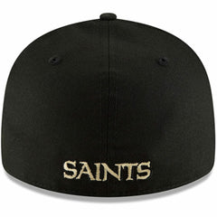 New Orleans Saints New Era Alternate Logo Omaha Low Profile 59FIFTY Fitted Hat - Black Hats