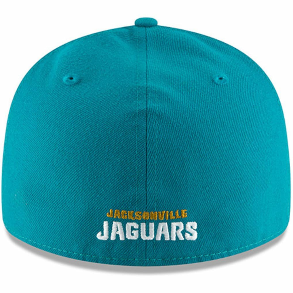 Jacksonville Jaguars New Era Omaha Low Profile 59FIFTY Fitted Hat - Teal Hats