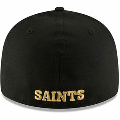 New Orleans Saints New Era Omaha Throwback Low Profile 59FIFTY Fitted Hat - Black Hats