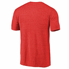 Cincinnati Reds Cooperstown Collection Forbes Tri-Blend T-Shirt - Heathered Red T-shirts