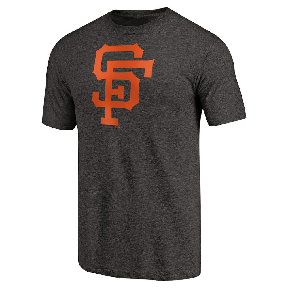 San Francisco Giants Cooperstown Collection Forbes Tri-Blend T-Shirt - Heathered Black T-shirts