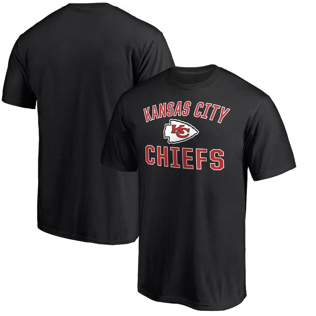 Kansas City Chiefs Victory Arch T-Shirt - Black T-shirts