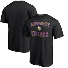 Minnesota Vikings Victory Arch T-Shirt - Black T-shirts