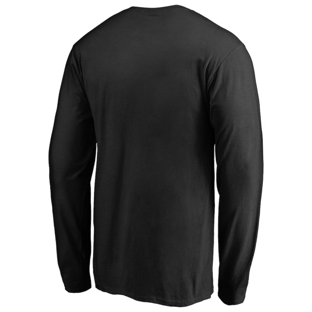 St. Louis Cardinals Midnight Mascot Long Sleeve T-Shirt - Black T-shirts