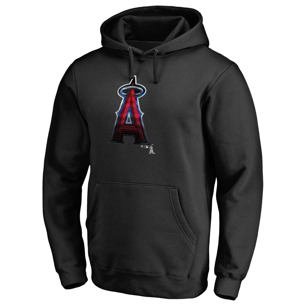 Los Angeles Angels Midnight Mascot Pullover Hoodie - Black Hoodies