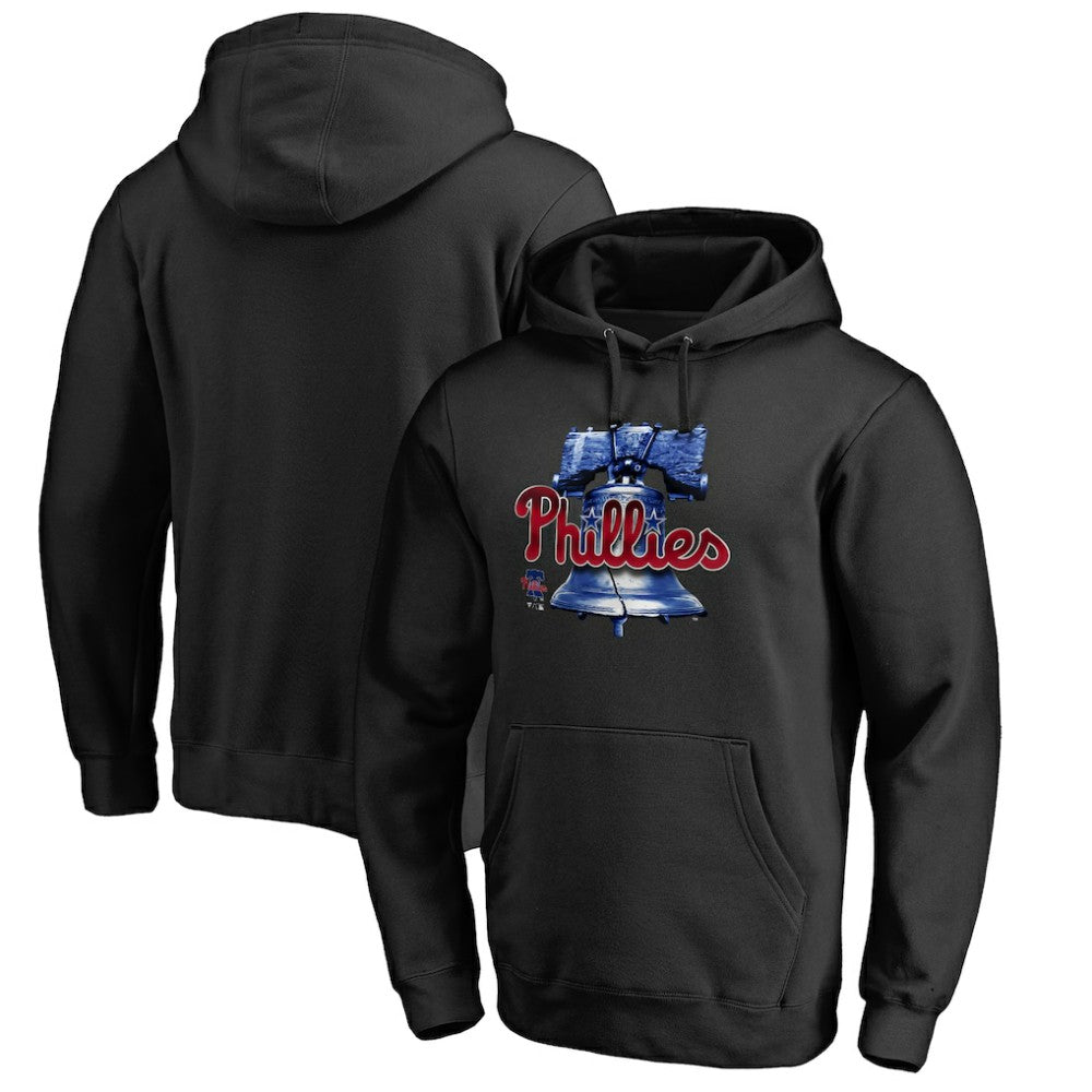 Philadelphia Phillies Midnight Mascot Pullover Hoodie - Black Hoodies