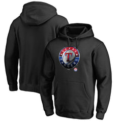 Texas Rangers Midnight Mascot Pullover Hoodie - Black Hoodies