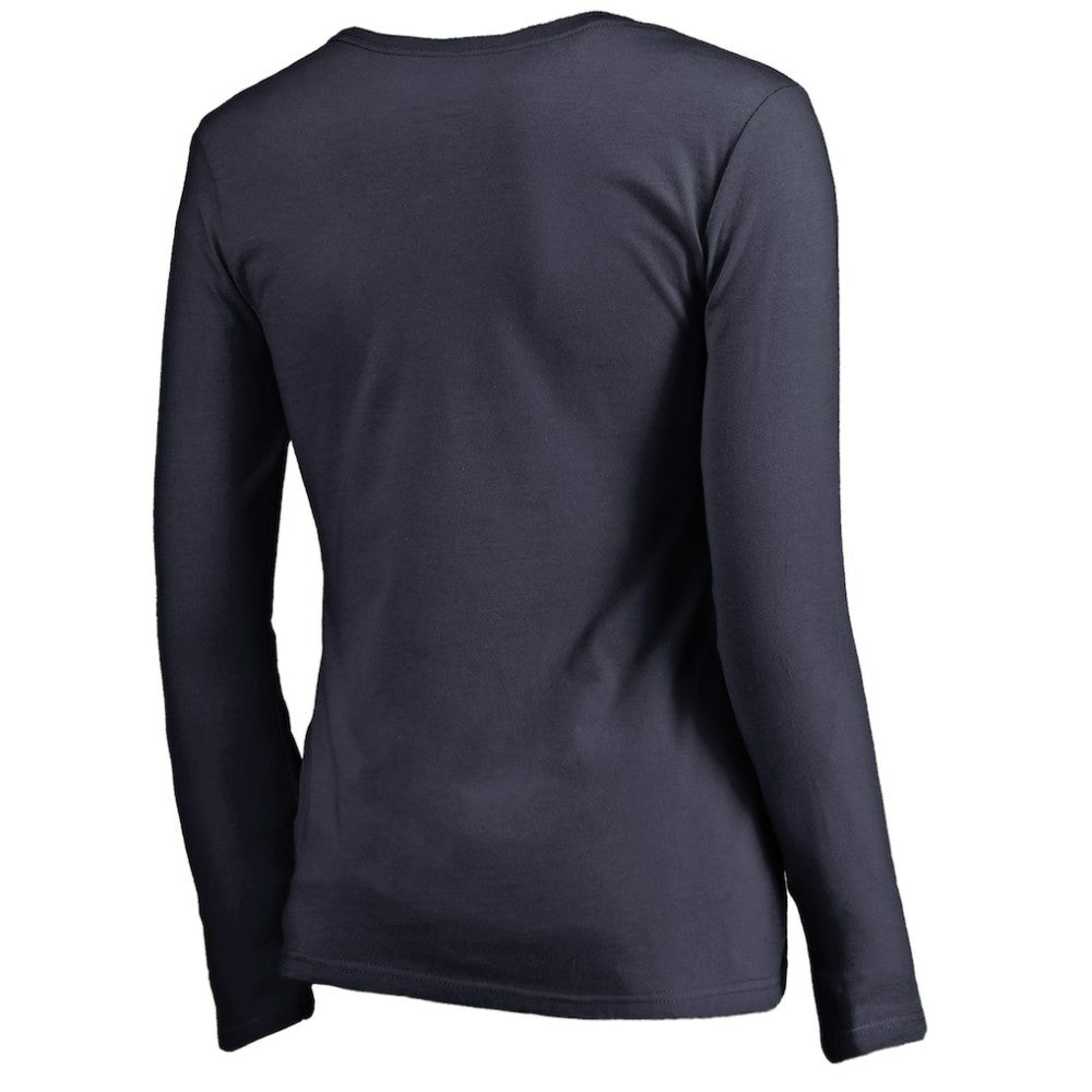 Boston Red Sox Women's Live For It Long Sleeve T-Shirt - Navy T-shirts
