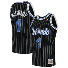 Tracy McGrady Orlando Magic Hardwood Classics Swingman Jersey Black - Mitchell & Ness