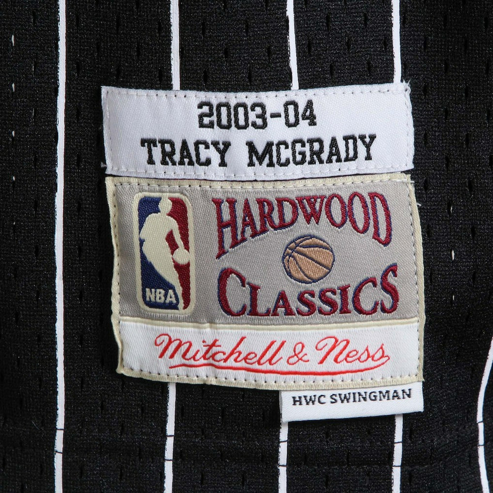 Tracy McGrady Orlando Magic Hardwood Classics Swingman Jersey Black - Mitchell & Ness
