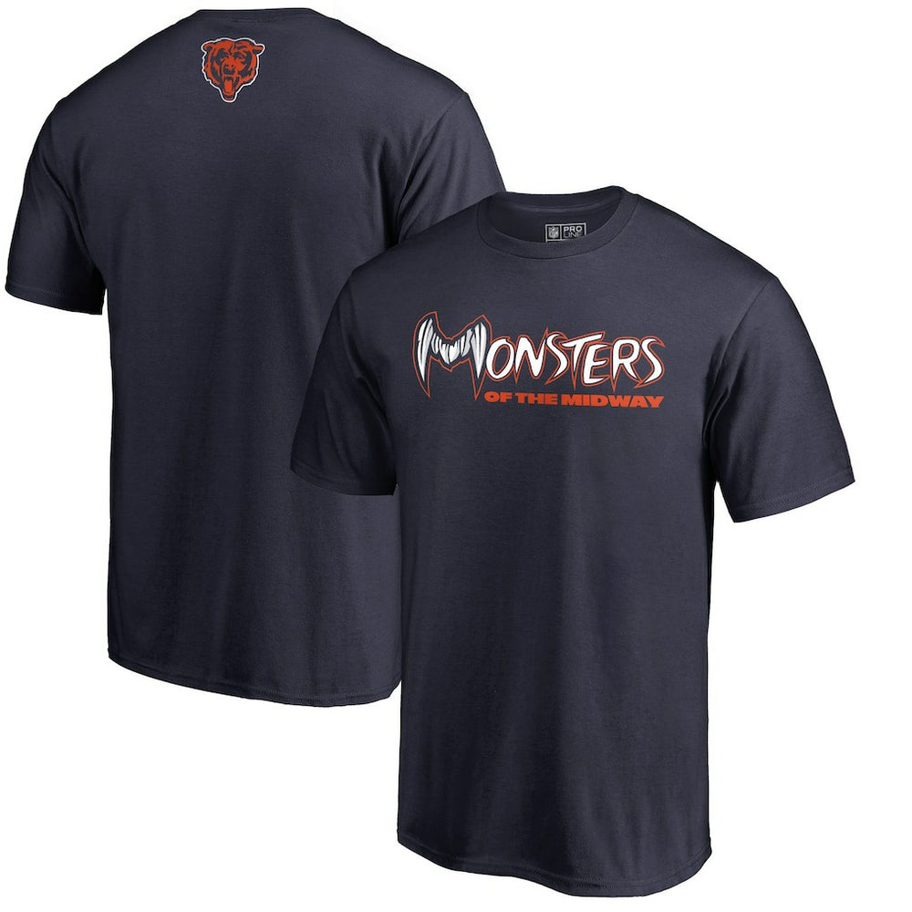 Chicago Bears Monsters T-Shirt - Navy T-shirts