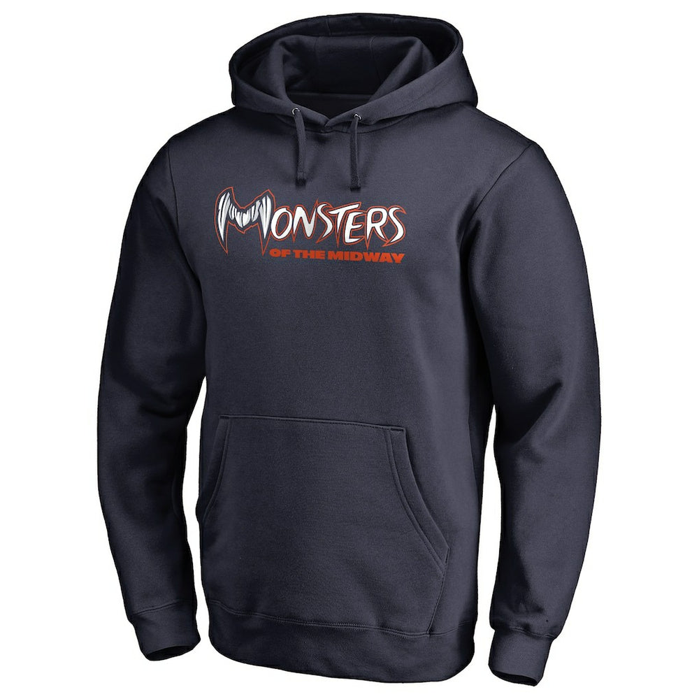 Chicago Bears Monsters Pullover Hoodie - Navy Hoodies