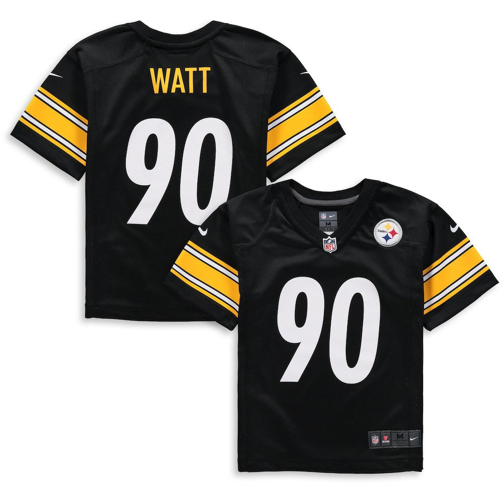 T.J. Watt Pittsburgh Steelers Preschool Game Jersey - Black Jerseys