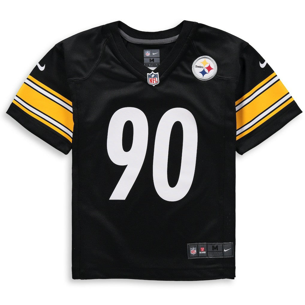 T.J. Watt Pittsburgh Steelers Preschool Game Jersey - Black Jerseys