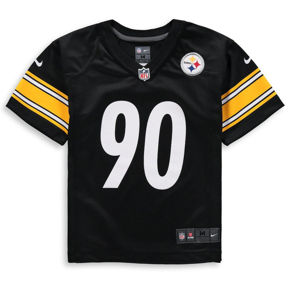 T.J. Watt Pittsburgh Steelers Preschool Game Jersey - Black Jerseys