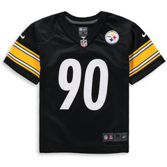 T.J. Watt Pittsburgh Steelers Preschool Game Jersey - Black Jerseys
