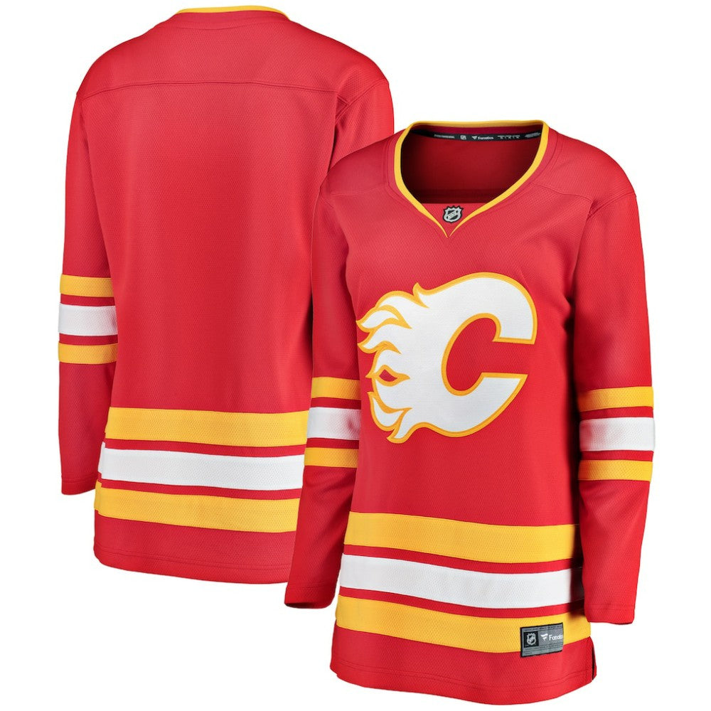 Calgary Flames Fanatics Women's Home Breakaway Jersey - Red | US 3241084