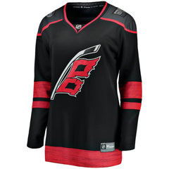 Carolina Hurricanes Fanatics Women's Home Breakaway Jersey - Black | US 3241085