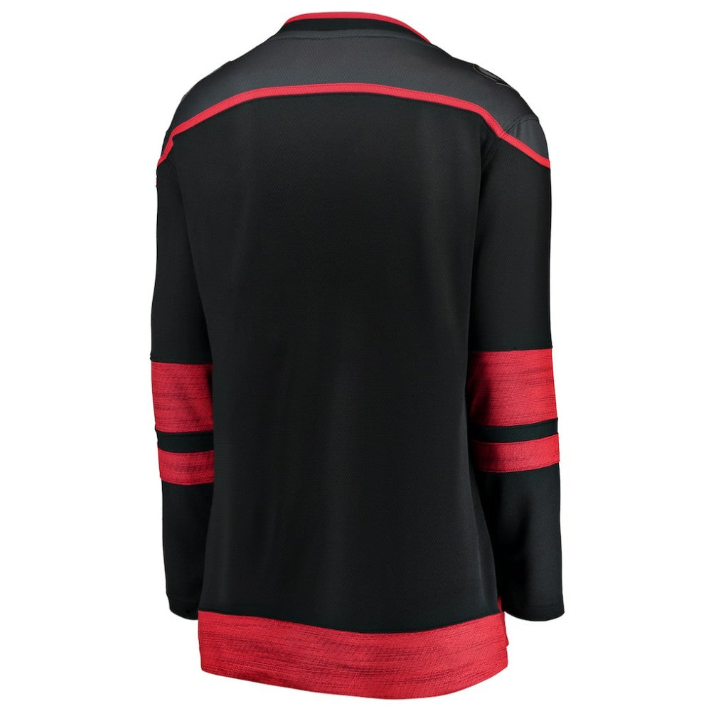 Carolina Hurricanes Fanatics Women's Home Breakaway Jersey - Black | US 3241085