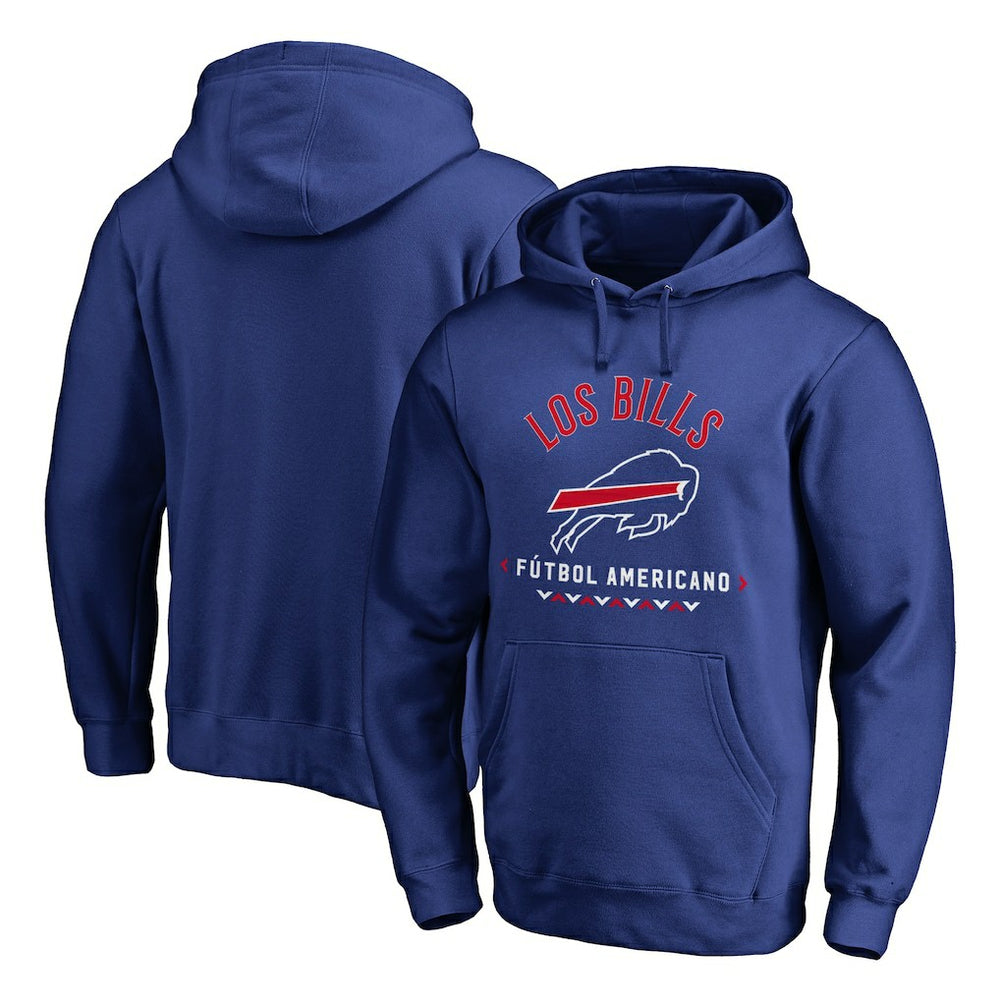 Buffalo Bills Futbol Americano Pullover Hoodie - Royal Hoodies