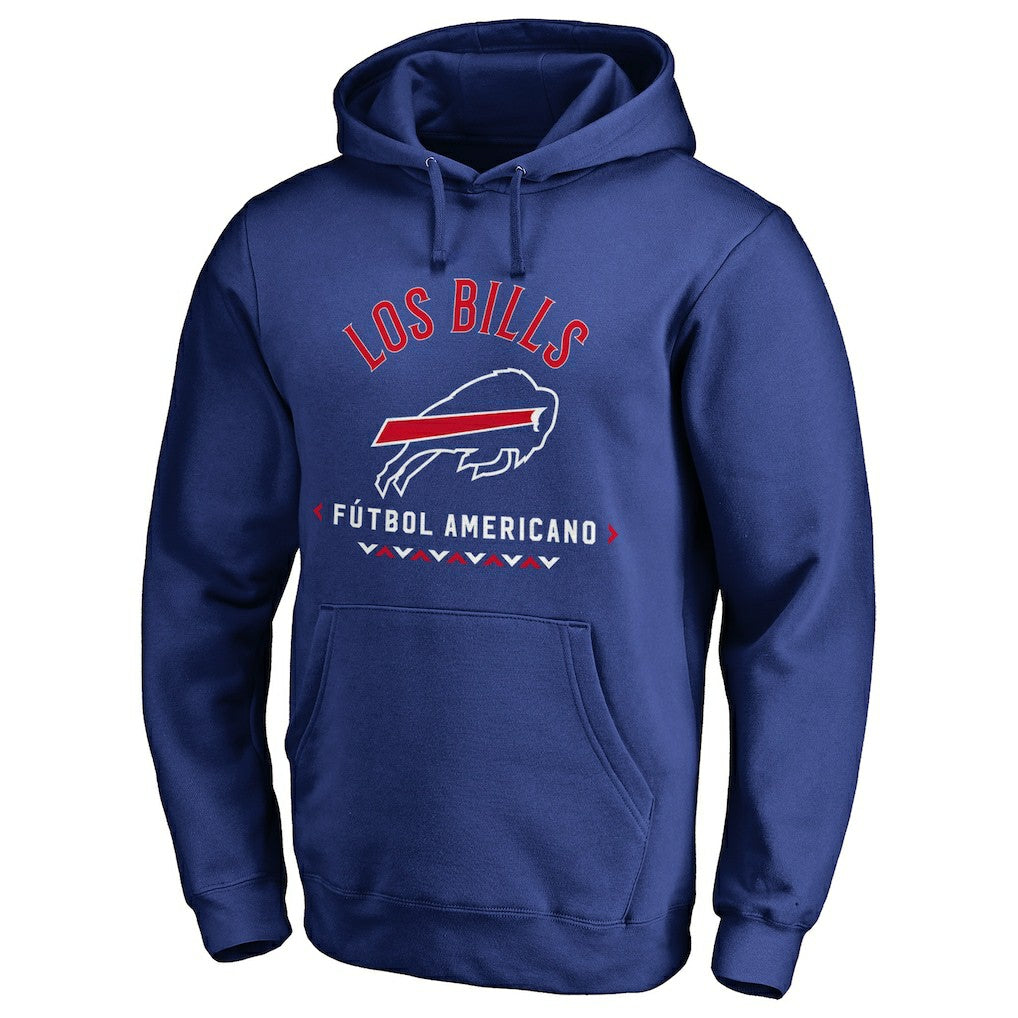 Buffalo Bills Futbol Americano Pullover Hoodie - Royal Hoodies