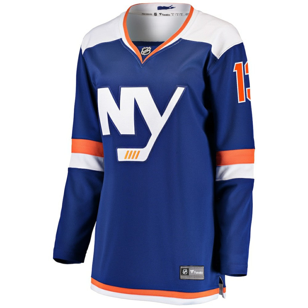Mathew Barzal New York Islanders Fanatics Women's Alternate Breakaway Jersey - Blue | US 3253548