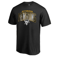 Pittsburgh Penguins Arch Smoke T-Shirt - Black | US 3255503