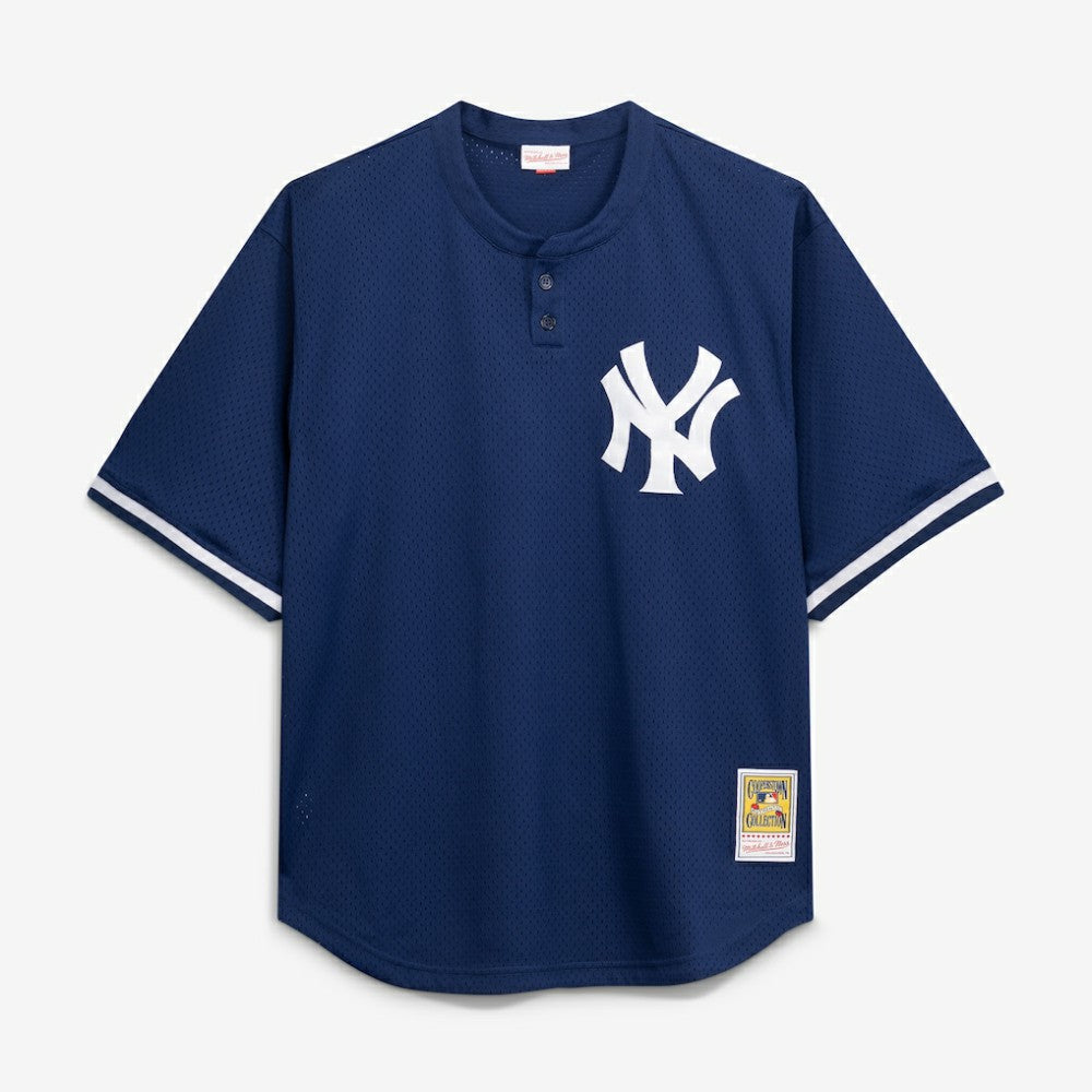 Don Mattingly New York Yankees Mitchell & Ness Cooperstown Collection Big & Tall Mesh Batting Practice Jersey - Navy Jerseys