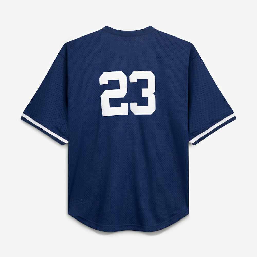 Don Mattingly New York Yankees Mitchell & Ness Cooperstown Collection Big & Tall Mesh Batting Practice Jersey - Navy Jerseys
