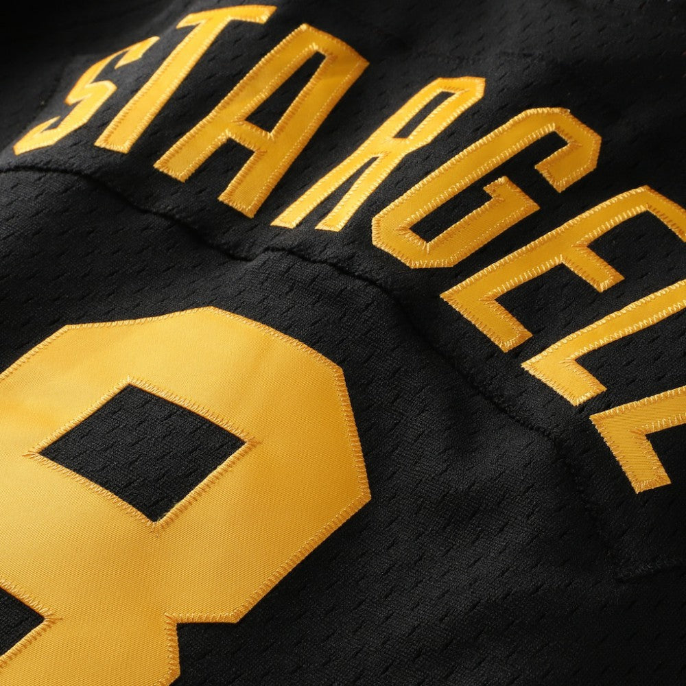 Willie Stargell Pittsburgh Pirates Mitchell & Ness Cooperstown Collection Big & Tall Mesh Batting Practice Jersey - Black Jerseys