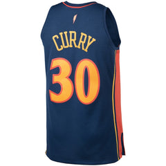 Stephen Curry Golden State Warriors 2009/10 Big & Tall Hardwood Classics Swingman Jersey Navy - Mitchell & Ness