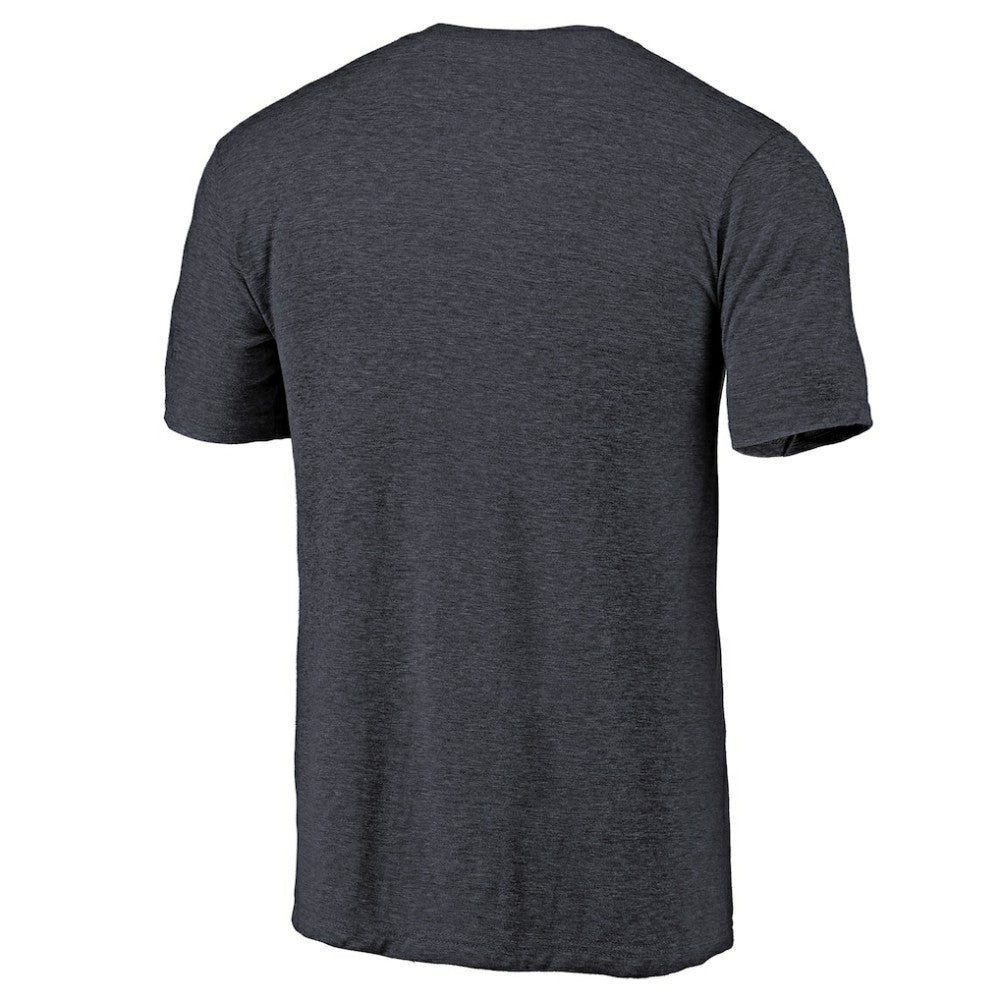 Seattle Mariners Team Wordmark Tri-Blend T-Shirt - Navy T-shirts