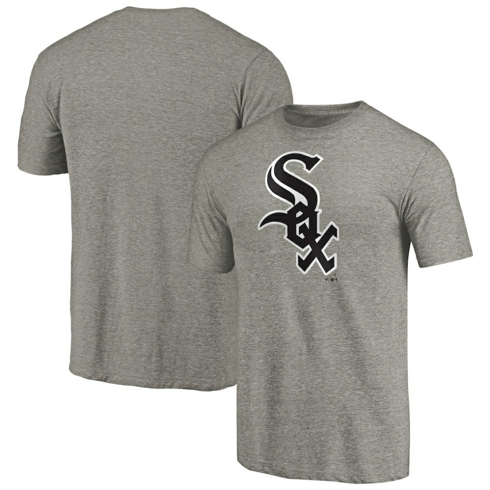 Chicago White Sox Team Wordmark Tri-Blend T-Shirt - Gray T-shirts