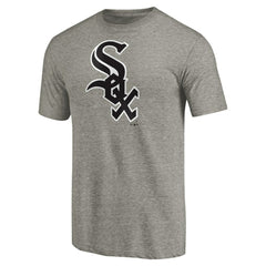 Chicago White Sox Team Wordmark Tri-Blend T-Shirt - Gray T-shirts