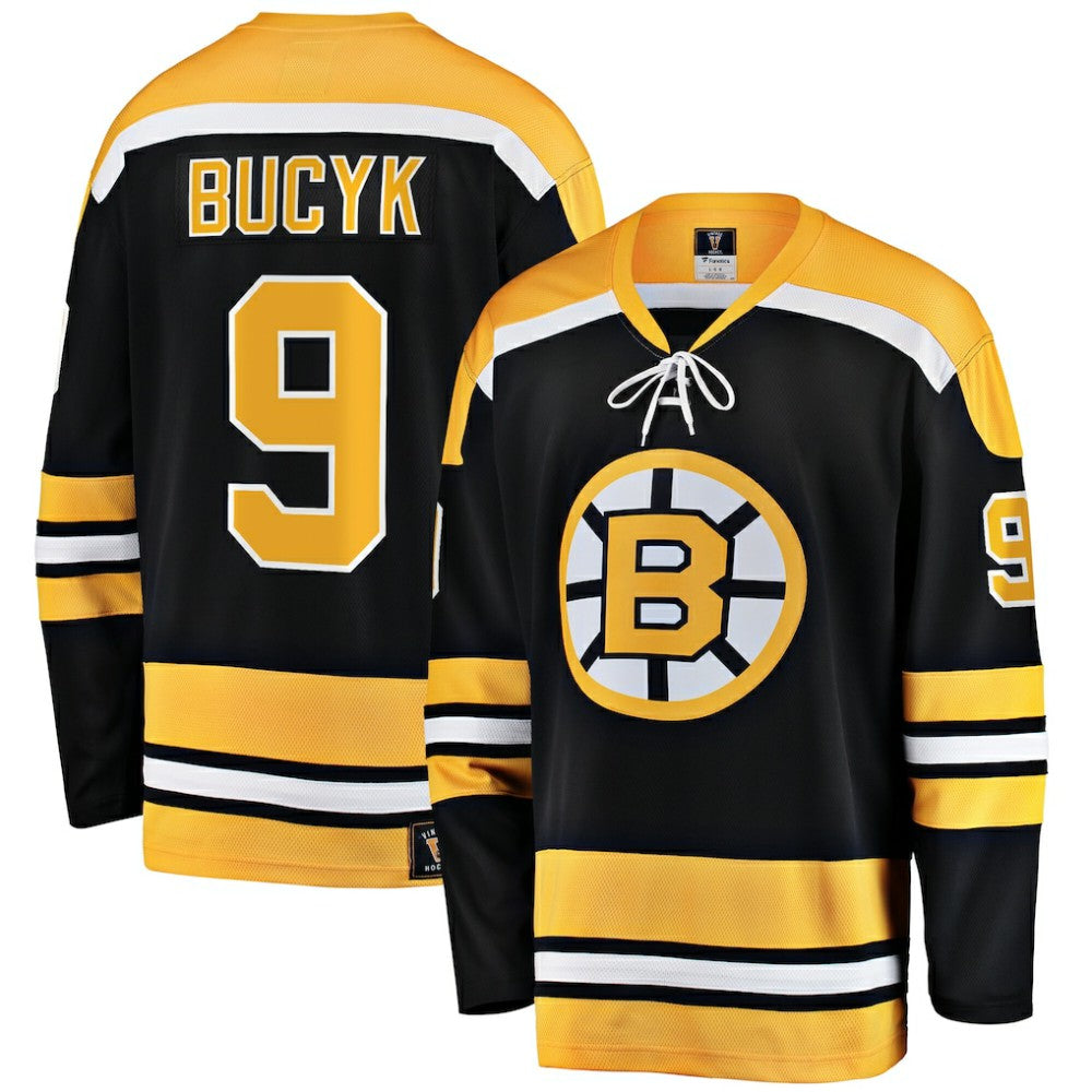John Bucyk Boston Bruins Fanatics Premier Breakaway Retired Player Jersey - Black | US 3278990