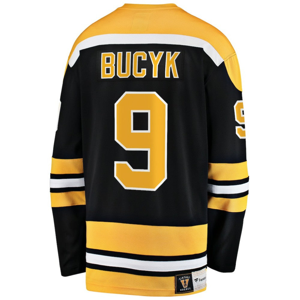 John Bucyk Boston Bruins Fanatics Premier Breakaway Retired Player Jersey - Black | US 3278990